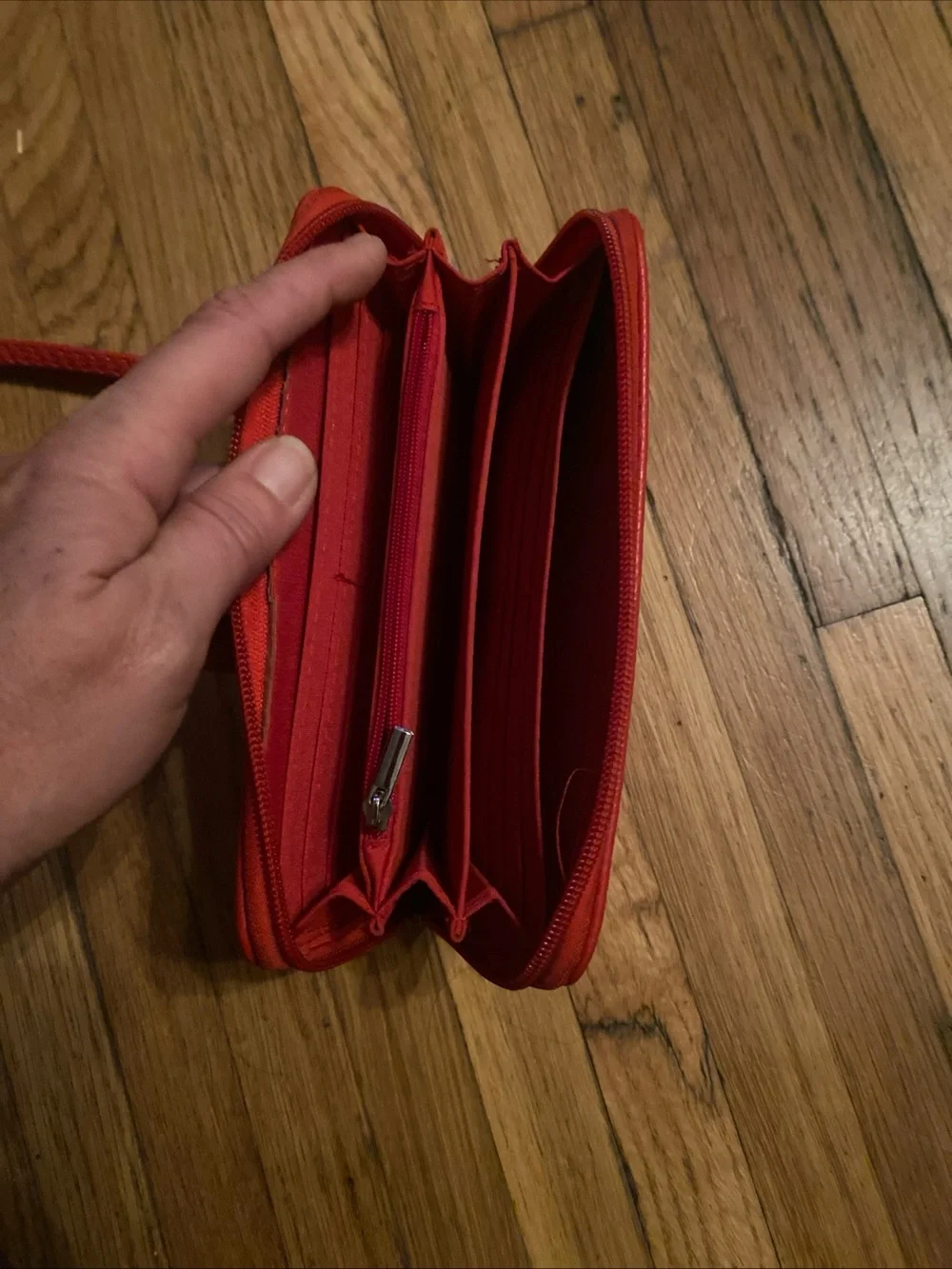 Little Earth Red Kansas City Chiefs Wristlet Clutch